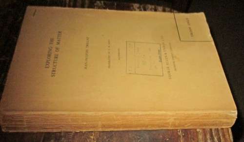 Exploring the Structure of Matter 1959 very rare Proof copy