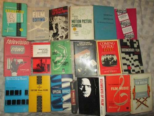 Old Filming Books 1962 - 1998