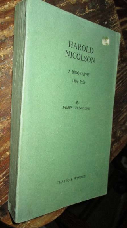 Harold Nicolson . A biography 1886  1929 Vol 1