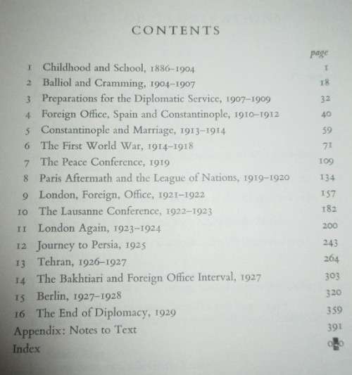 Harold Nicolson . A biography 1886  1929 Vol 1