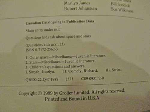 Questions Kids Ask . Mini Encyclopaedia 1-25 [ 2 missing ]