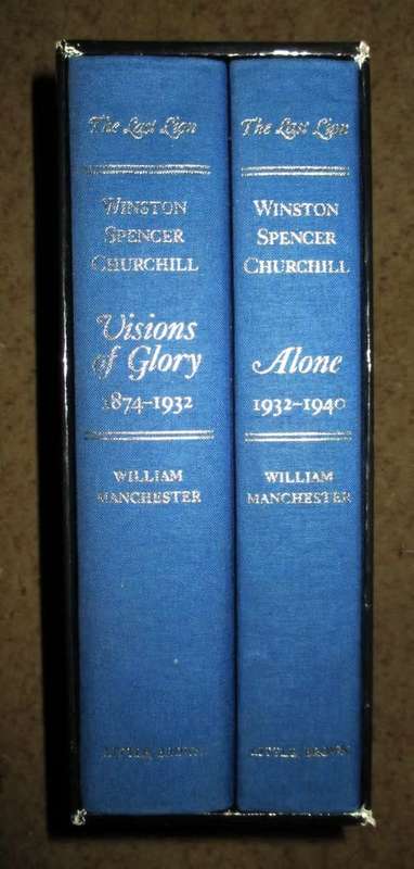 The Last Lion Winston Churchill  set of 2 books