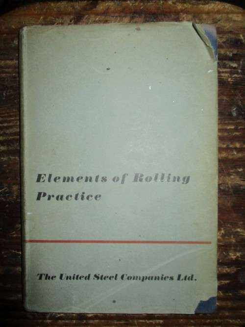 Elements of rolling practice 1949