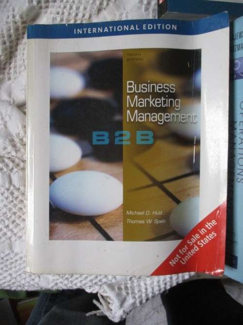 Business Marketing Management  B2B   2010