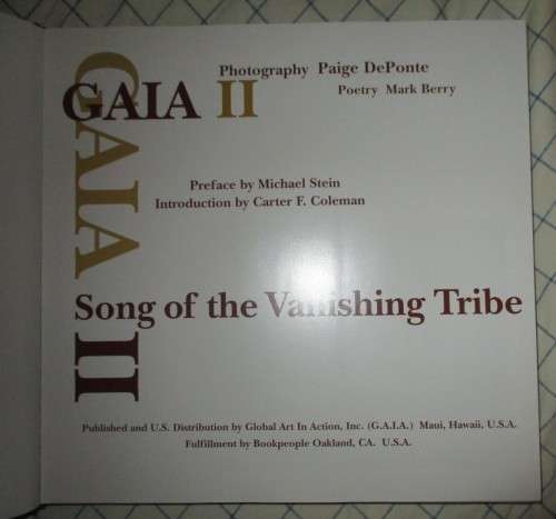 Gaia II   Song of the Vanishing Tribe