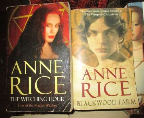 Anne Rice Book Collection x9