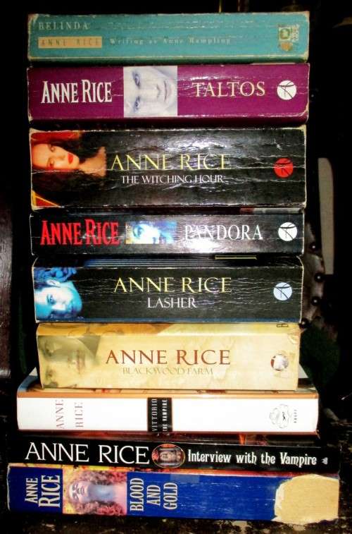 Anne Rice Book Collection x9