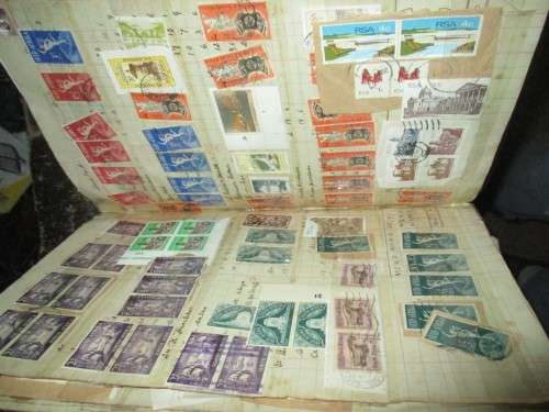 Ye Olde mixed up South African Stamp Album