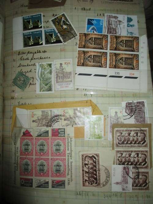 Ye Olde mixed up South African Stamp Album