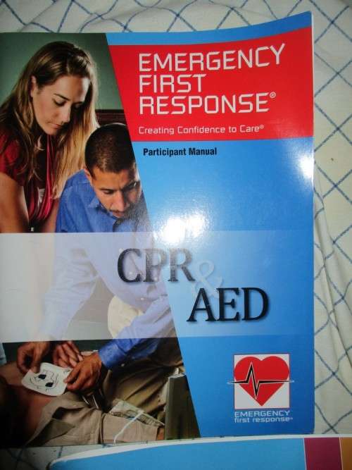 Set of Emergency  first aid books and DVD`s