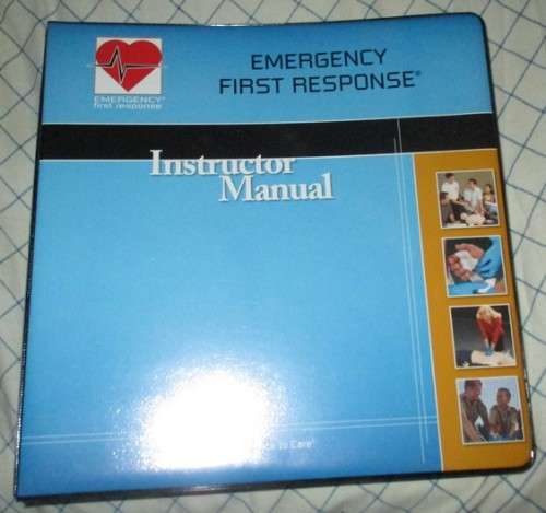Set of Emergency  first aid books and DVD`s