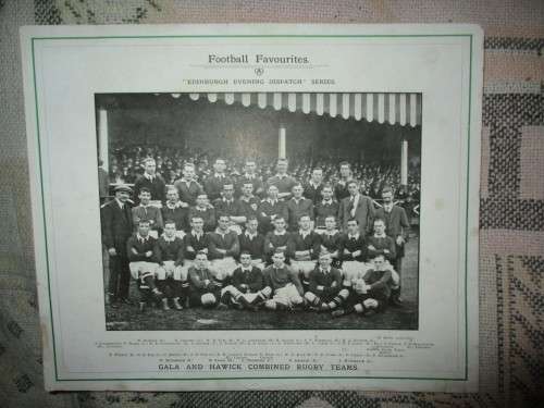 2 Old Football Team Photographs from the 1950s