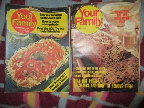 Your Family Magazines x 11    1970s