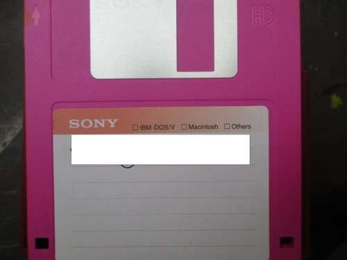 Used Micro Floppy Disks  5.25 MF 2HD  X35