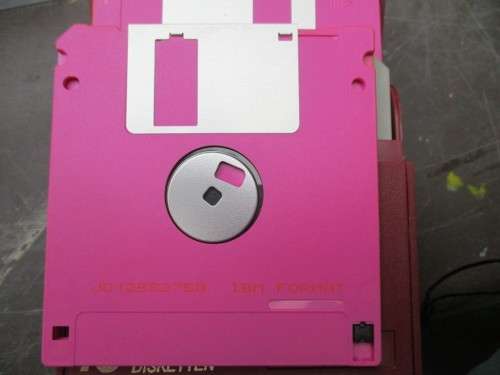 Used Micro Floppy Disks  5.25 MF 2HD  X35
