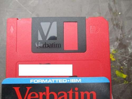Used Micro Floppy Disks  5.25 MF 2HD  X35