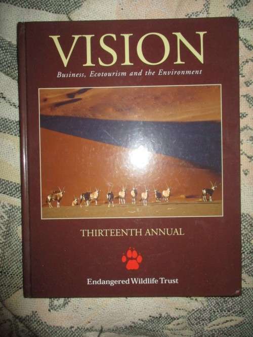 Vision . Endangered Wildlife Trust books  x4