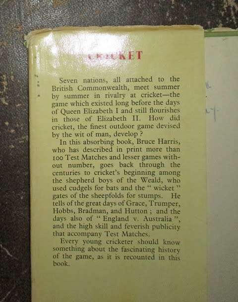 The true book about cricket 1958