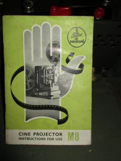 CINE Projector M8 in case with instruction booklet