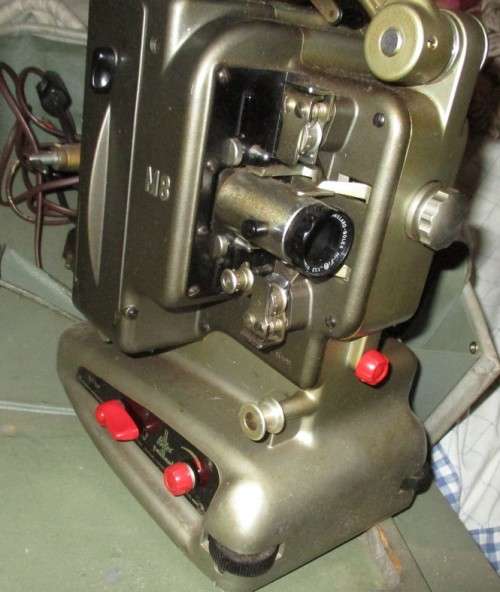 CINE Projector M8 in case with instruction booklet