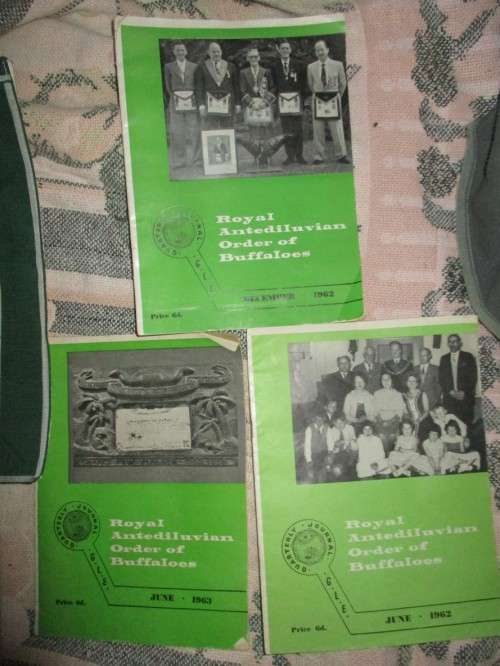 Certificate Royal Antediluvian Order Of Buffaloes Grand Lodge Of England and other similar related i