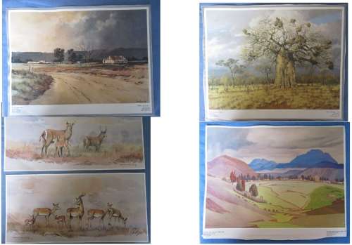 Art Prints x 5