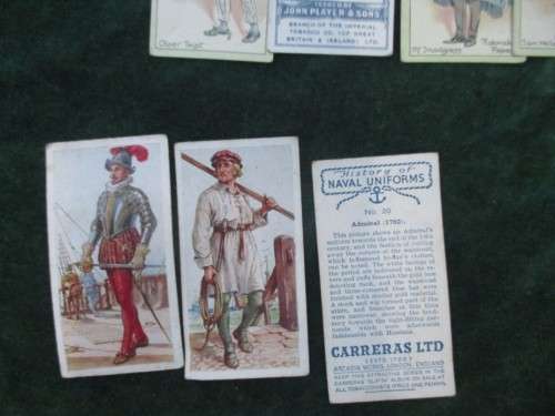 Collectors Cigarette Cards