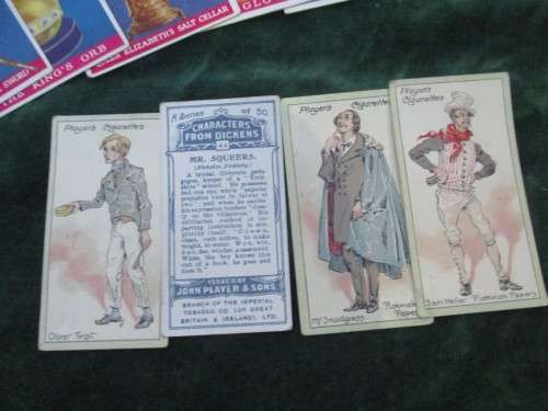 Collectors Cigarette Cards