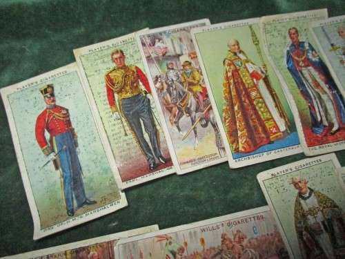 Collectors Cigarette Cards