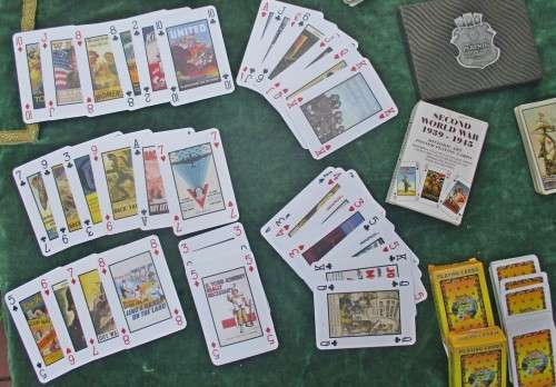 Collectable Playing Cards and  2 card boxes