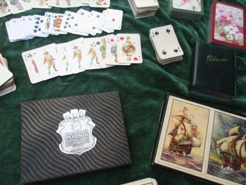 Collectable Playing Cards and  2 card boxes