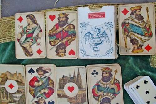 Collectable Playing Cards and  2 card boxes