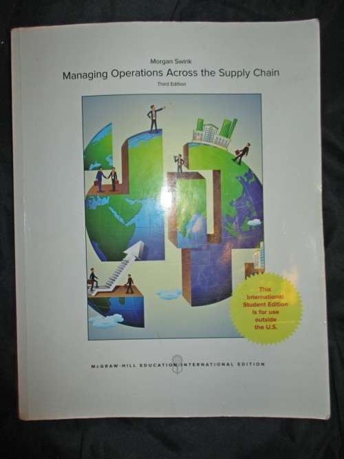 Managing Operations Across the Supply Chain 2017