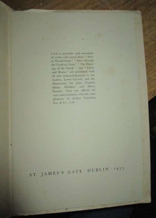 The Guinness Alice 1933