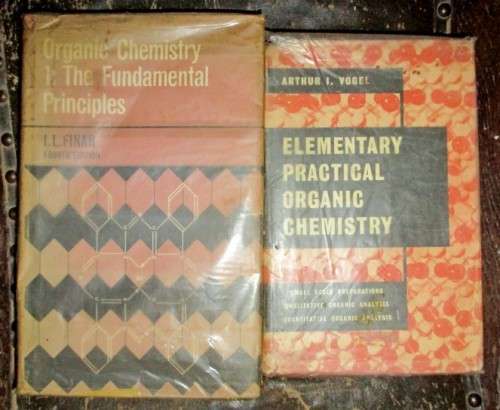 Old Organic Chemistry Books 1964  &  1961