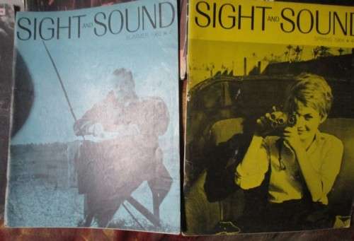 Sight  and Sound Magazines  x21   1962-1965