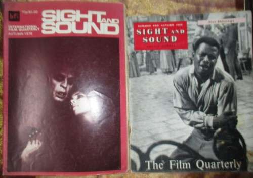 Sight  and Sound Magazines  x21   1962-1965