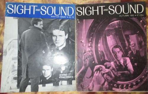 Sight  and Sound Magazines  x21   1962-1965