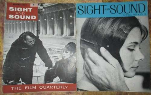 Sight  and Sound Magazines  x21   1962-1965