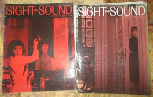 Sight  and Sound Magazines  x21   1962-1965