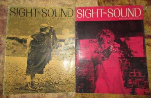 Sight  and Sound Magazines  x21   1962-1965
