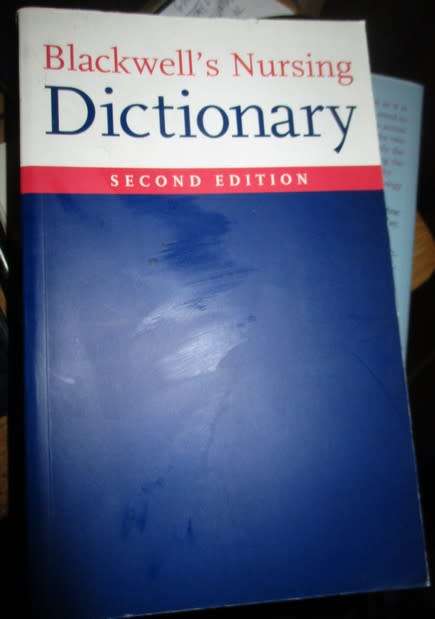 Blackwells Nursing Dictionary 2nd Ed