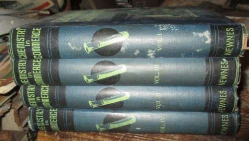 Chemistry in Commerce volumes 1,2,3,4. Circa 1940
