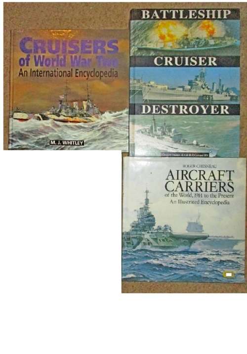 Naval War Books  x 3