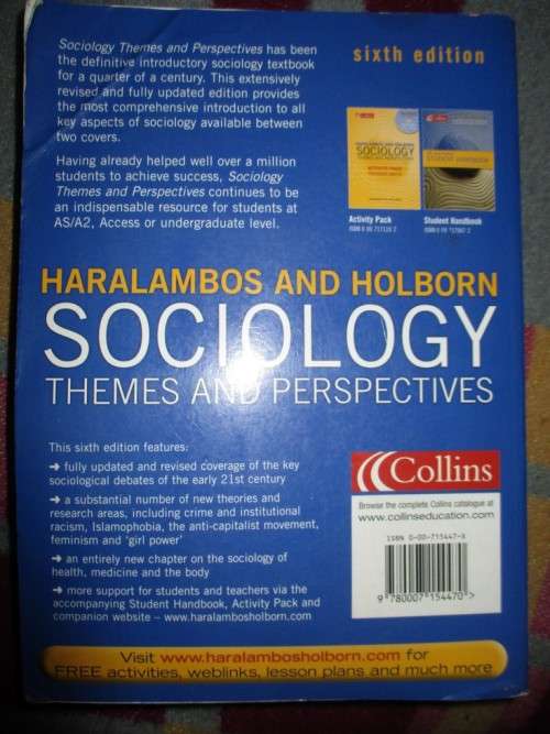 Sociology Themes and Perspectives 2004