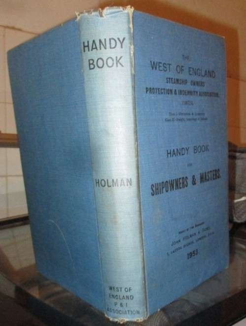 A Handy Book for Shipowners and Masters 1953