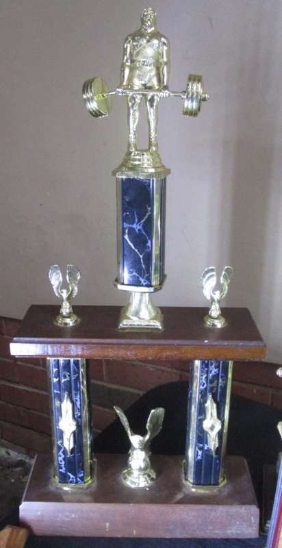 Body Building Trophies x 12 plus...