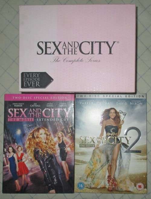 Sex in the City Complete Series plus 2 Movies