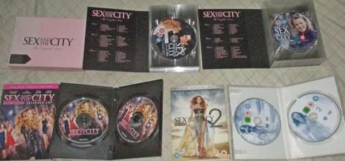 Sex in the City Complete Series plus 2 Movies