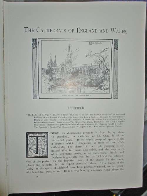 The Cathedrals of England and Wales 1906 vol 2